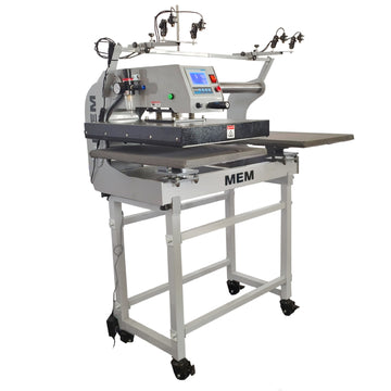 MEM 16in x 24in Semi-Automatic Pneumatic Double Station Heat Press