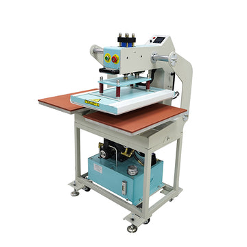 16in x 24in Semi-Automatic Pneumatic Double Station Heat Press