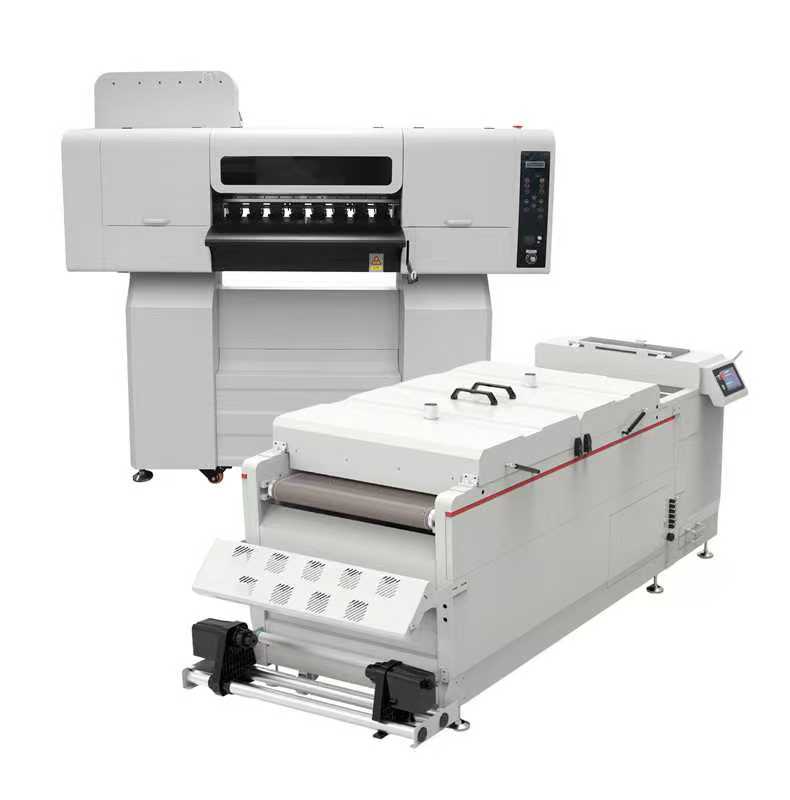 24in Turbo 5pcs  Epson i3200 Prntheads DTF Printer With 984ft Film Holder Plus Powder Shaker