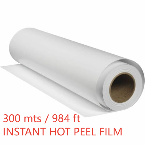 Instant Hot Peel 23.6in x 984ft / 300mts  DTF Transfer Film Double Sided