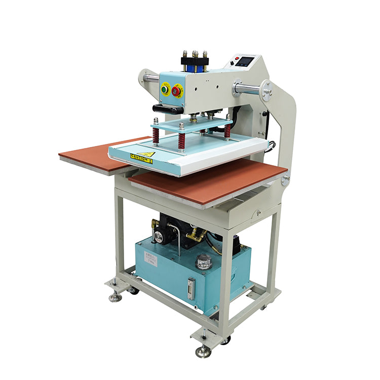 16in x 24in Semi-Automatic Pneumatic Double Station Heat Press