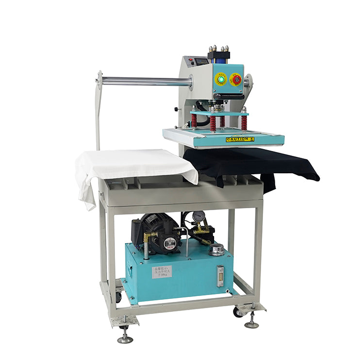 16in x 24in Semi-Automatic Pneumatic Double Station Heat Press